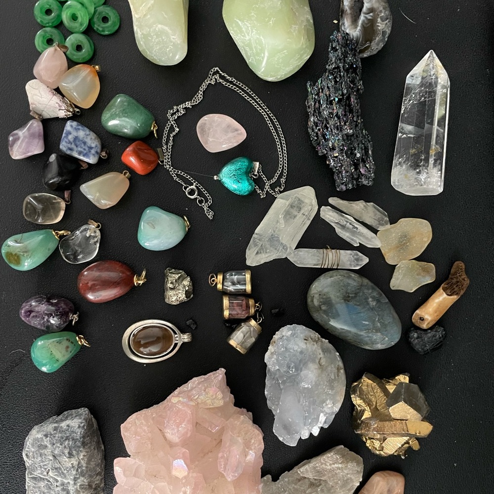 Crystals magic healing energy bundle